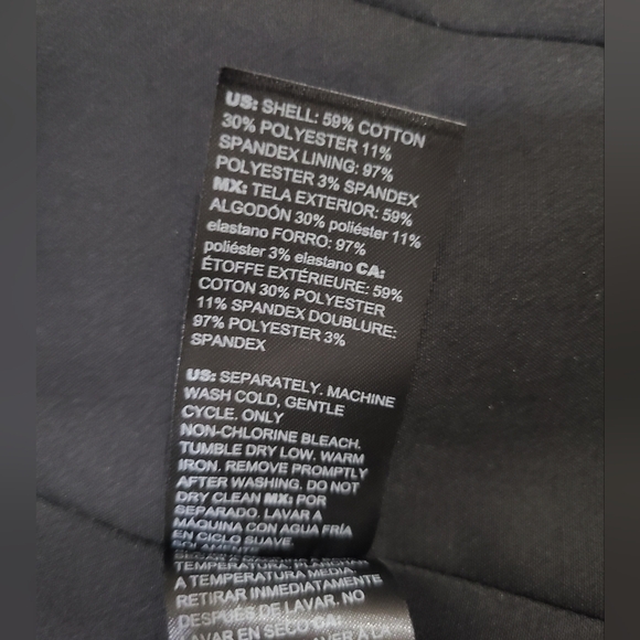 White House Black Market Signature Blazer Contrast Trim Tuxedo Style Jacket - Picture 6 of 6